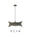 POLINESIA * LÁMPARA 60 CM DIAMETRO - IP44